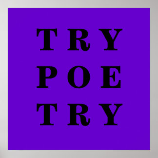 Poetry Poster