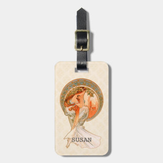 Poetry, Vintage Luggage Tag