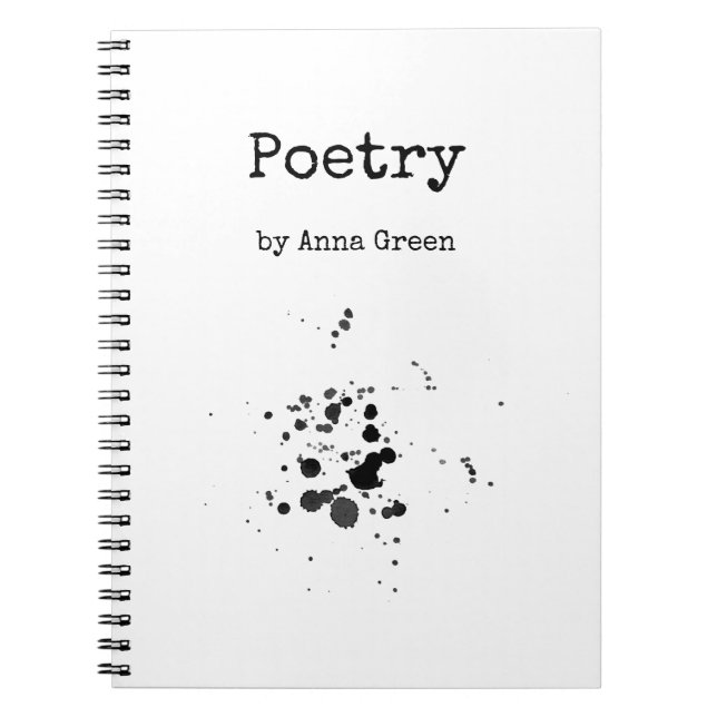Poetry writing Notebook (Front)