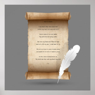 POET'S WORD POSTER