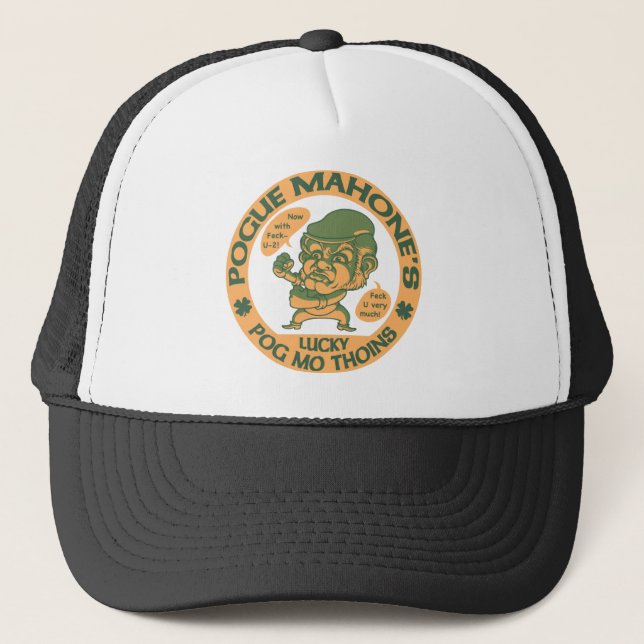 Pog Mo Boxer Trucker Hat (Front)