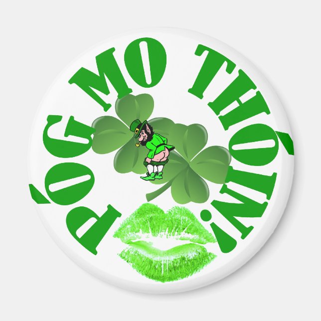Pog mo thoin magnet (Front)