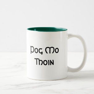 Pog Mo Thoin Two-Tone Coffee Mug