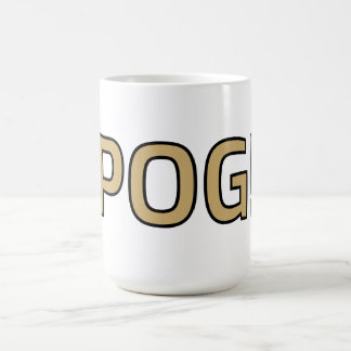 Pog! Text Mug - Luca Kaneshiro Fanart