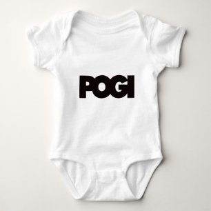 Pogi - Black Baby Bodysuit