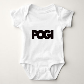 Pogi - Black Baby Bodysuit
