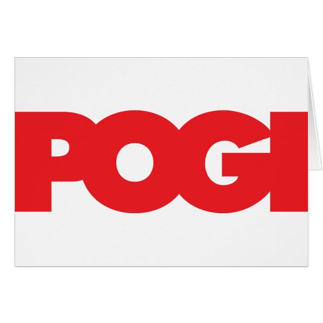 Pogi - Red (Front Horizontal)