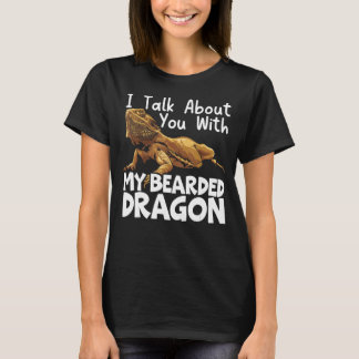 Pogona Reptile Lizard Bearded Dragon T-Shirt