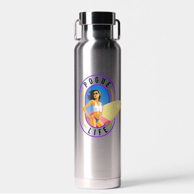 Pogue Life | Thor Copper Vacuum Insulated Bottle (Front)