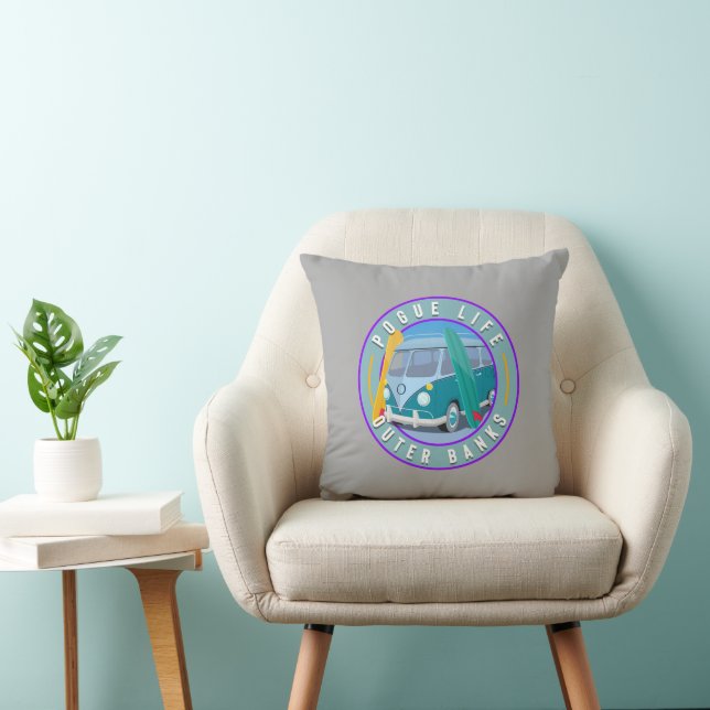 Pogue Life | Throw Pillow 16" (Chair)