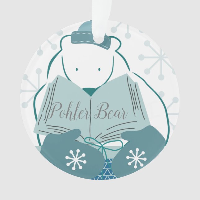Pohler Bear Ornament (Front)