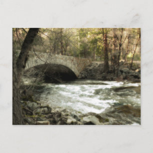Pohono Bridge, Yosemite Postcard