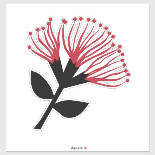 Pohutukawa Flower , New Zealand (Sheet)