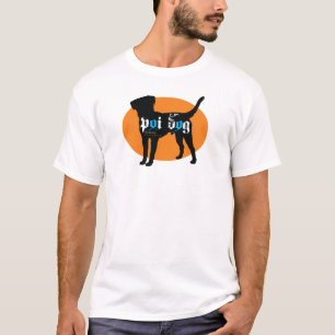 Poi Dog Hawaii Logo Design T-Shirt