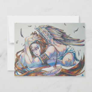 Poignant Art Series 5 of 11 Postcard Size