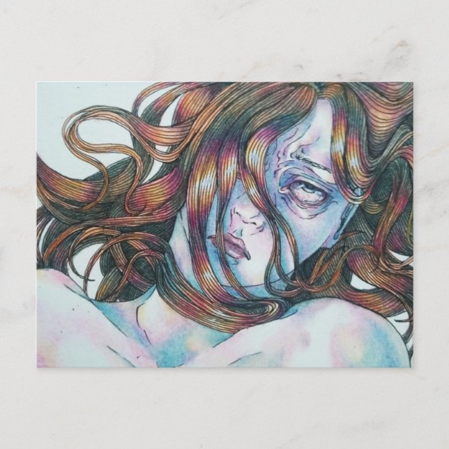 Poignant Art Series 7 of 11 Postcard Size (Front)