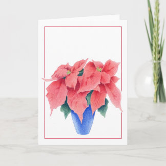Poinsettia Card