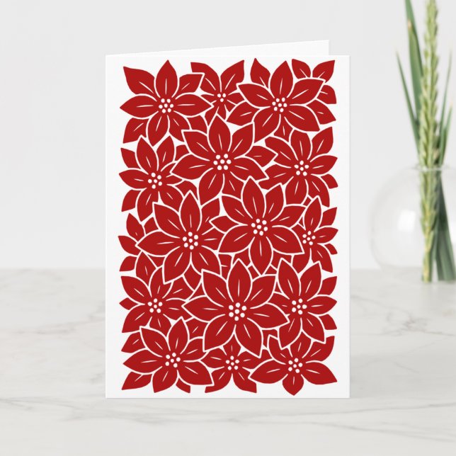 Poinsettia Card (Front)