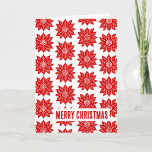 Poinsettia Card