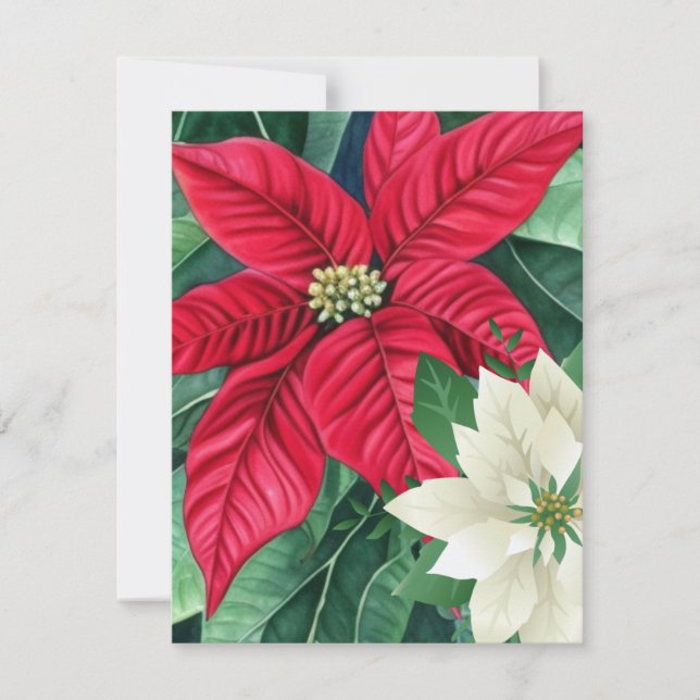 Poinsettia Card (Front)