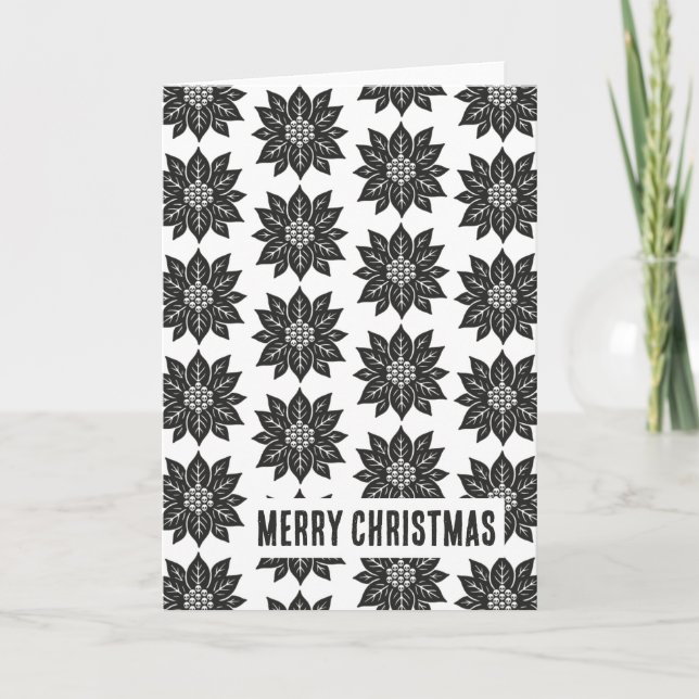 Poinsettia Card (Front)