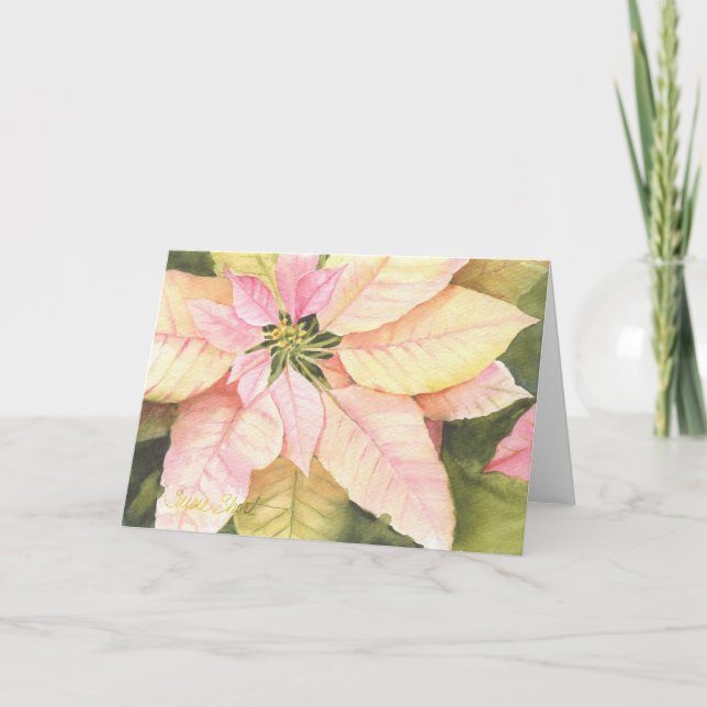 Poinsettia Christmas Card 09poinsettia1-4 (Front)