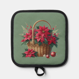 Poinsettia Christmas Pot Holder