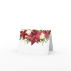 Poinsettia Happy Holidays Elegant Christmas