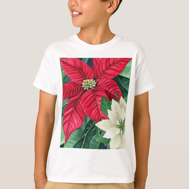 Poinsettia T-Shirt (Front)
