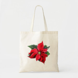 Poinsettia Tote Bag