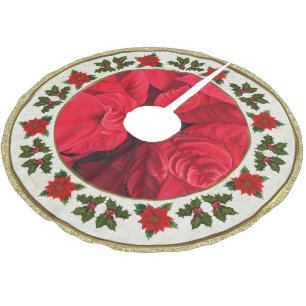 Poinsettia Tree Skirt