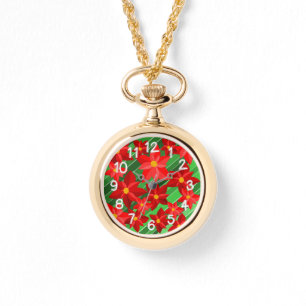 Poinsettias Watch