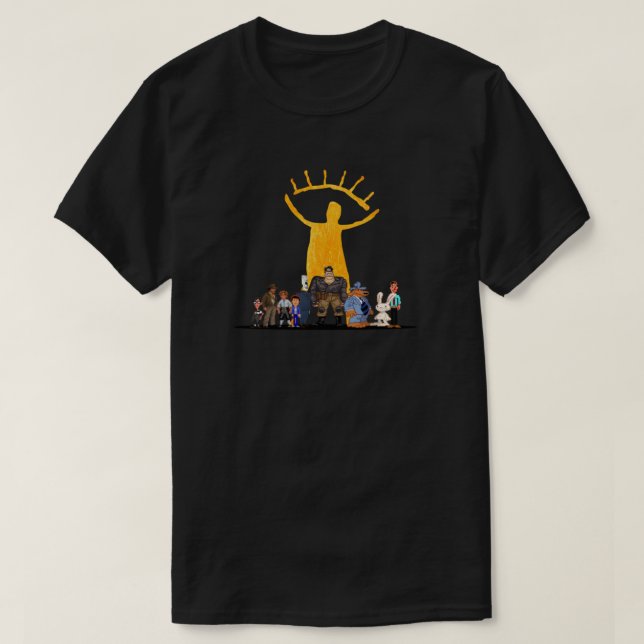 Point and Click HEROES  T-Shirt (Design Front)