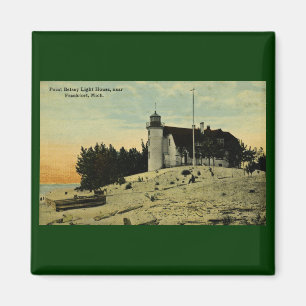 Point Betsey Lighthouse near  Frankfort Michigan Magnet