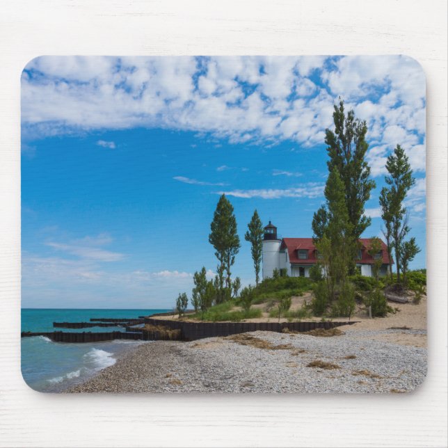 Point Betsie Light Mouse Mat (Front)