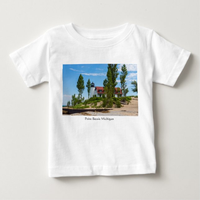 Point Betsie Lighthouse Baby T-Shirt (Front)
