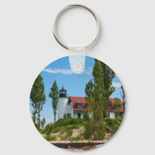 Point Betsie Lighthouse Key Ring
