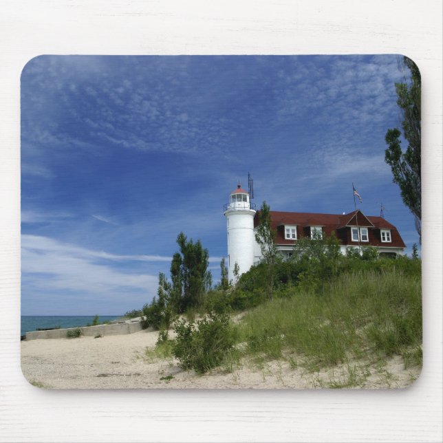 Point Betsie Lighthouse Mouse Mat (Front)