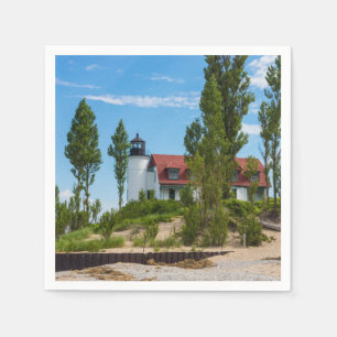 Point Betsie Lighthouse Napkin
