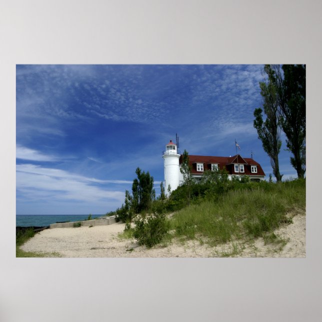 Point Betsie Lighthouse Poster (Front)