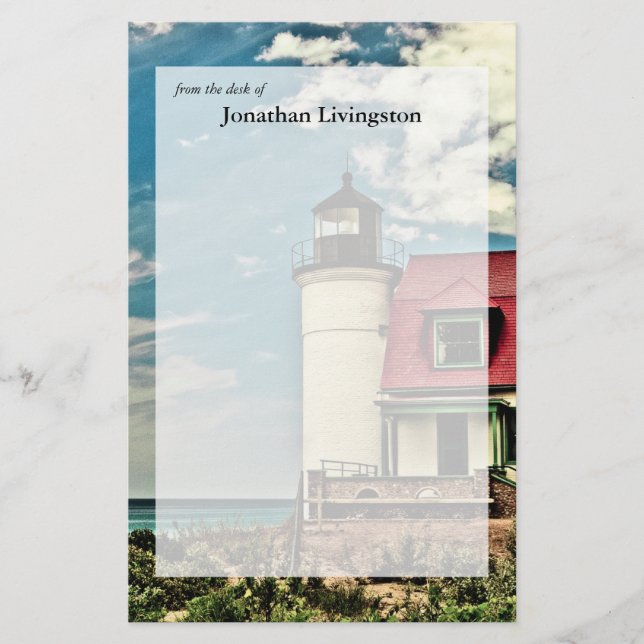 Point Betsie Lighthouse Stationery (Front)