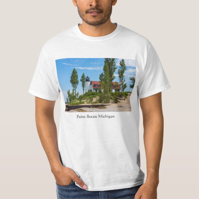 Point Betsie Lighthouse T-Shirt (Front)