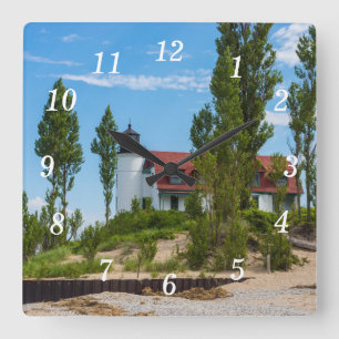 Point Betsie Lighthouse Wall Clock