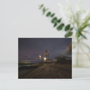 Point Betsie Under The Stars Postcard