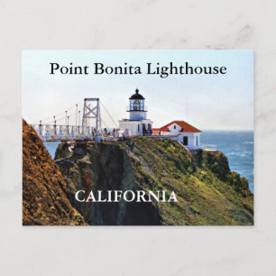 Point Bonita Lighthouse, California Postcard