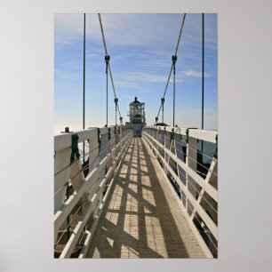 Point Bonita Lighthouse, San Fransisco, Colour Poster
