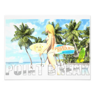 Point Break 01 Photo Print