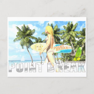 Point Break 01 Postcard