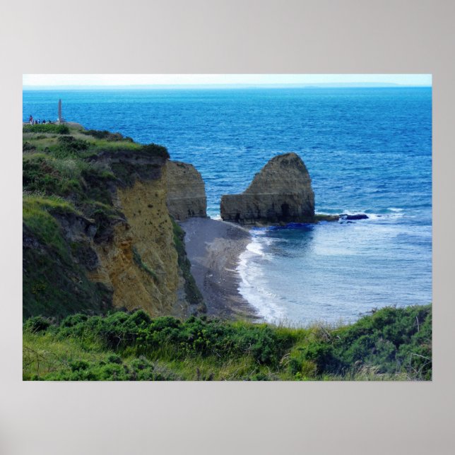 Point Du Hoc Normandy, France Poster (Front)