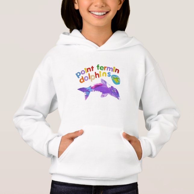 Point Fermin Dolphins 2020 2021 White (Front)